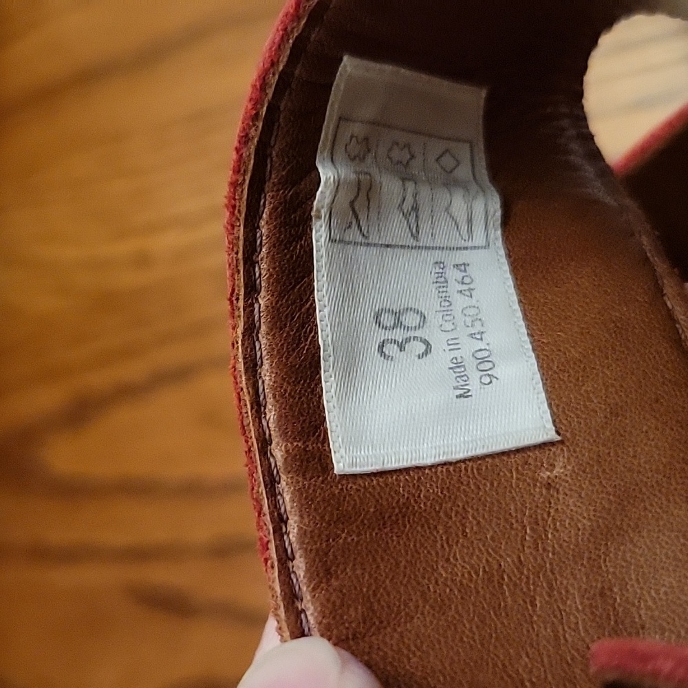 Sergio Tomani | Edina Rojo Sandals in US Size 7.5/European Size 38 - Picture 13 of 16